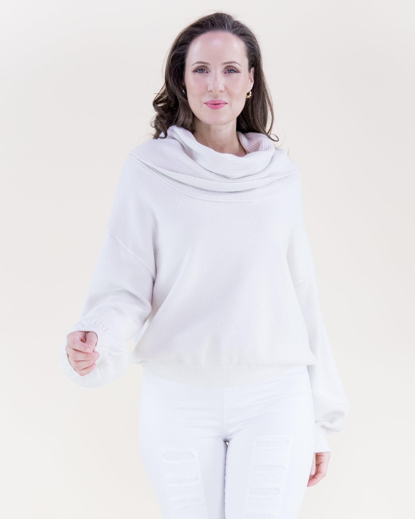 Cowl Neck Sweater