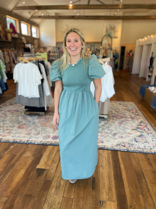 Puff Slv Dress
