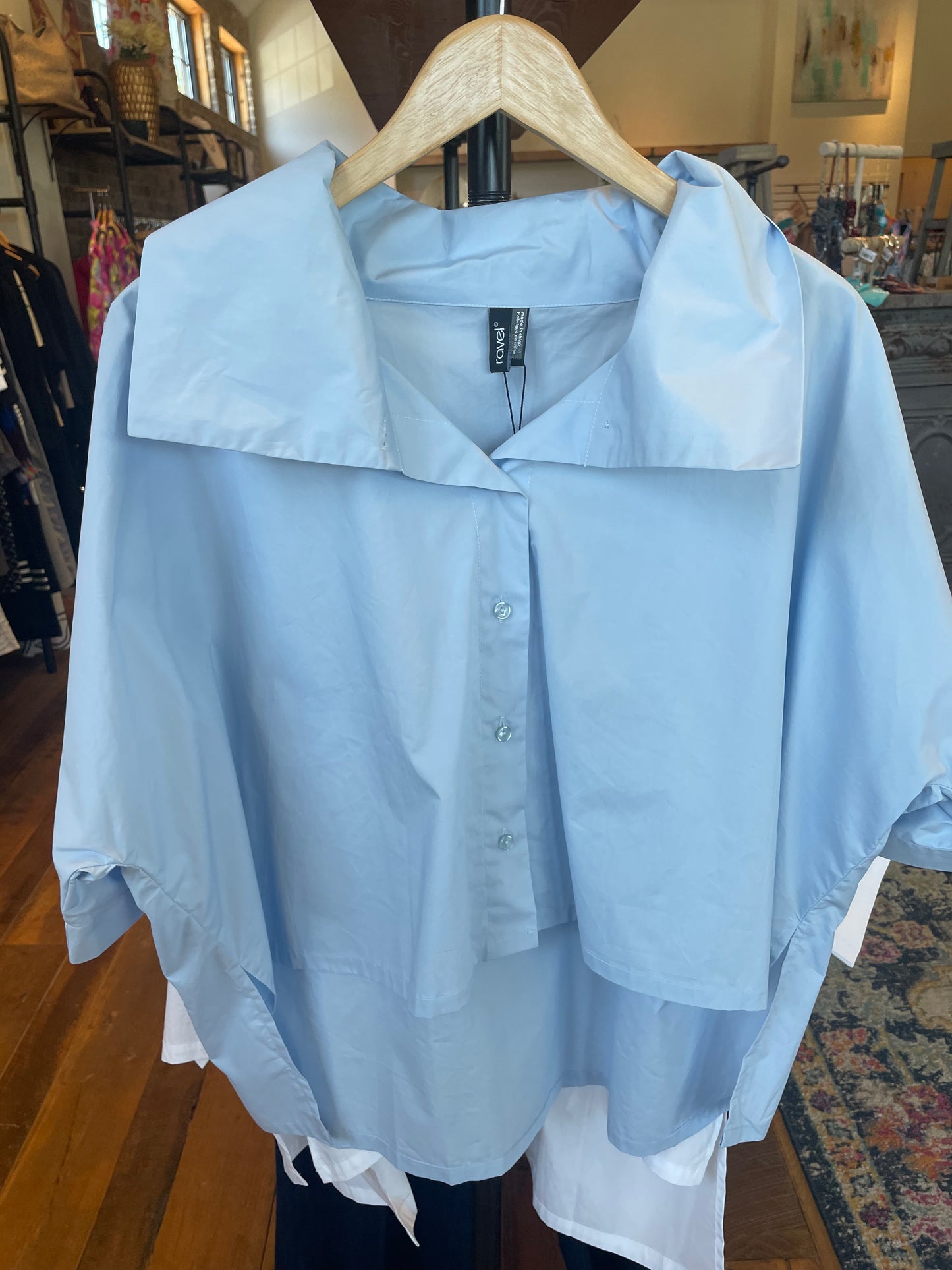 Collared Button Up