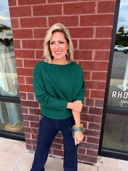 Monet Crop Sweater