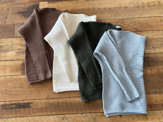 Tie Bottom Ribbed Top