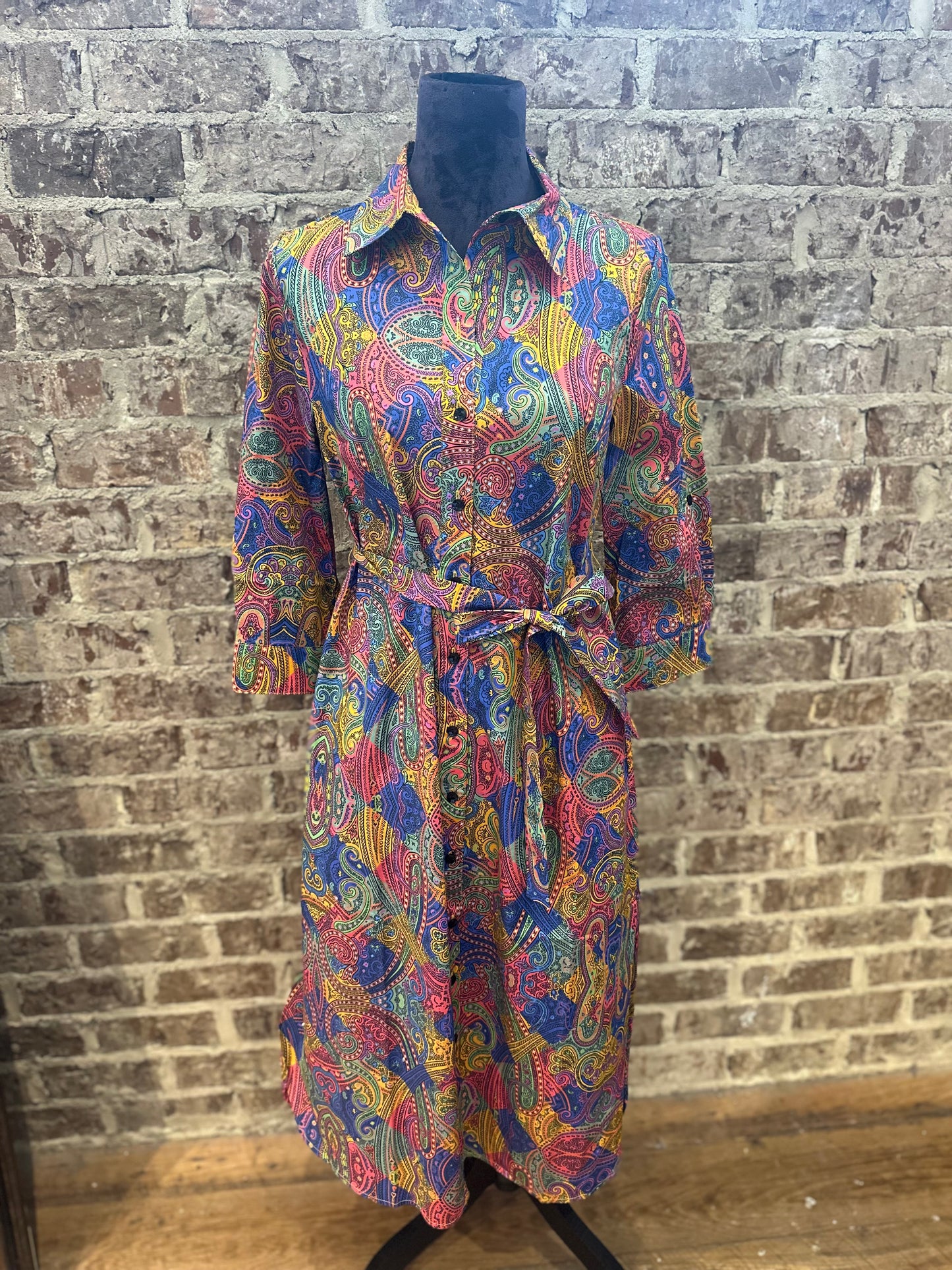 Blue green Dress