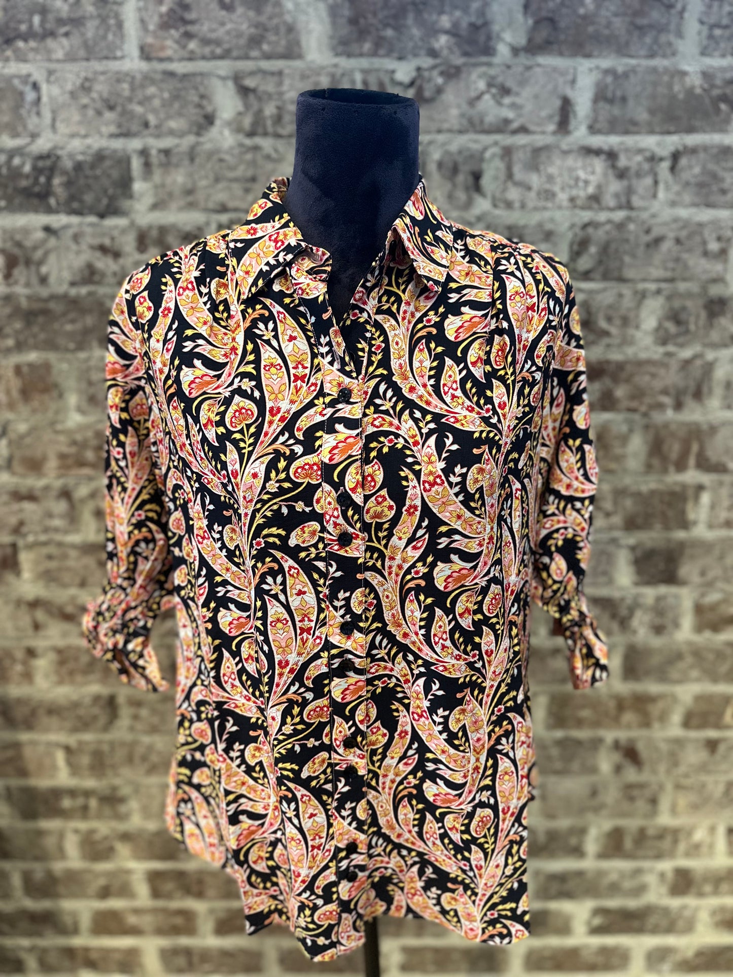Night Paisley blouse