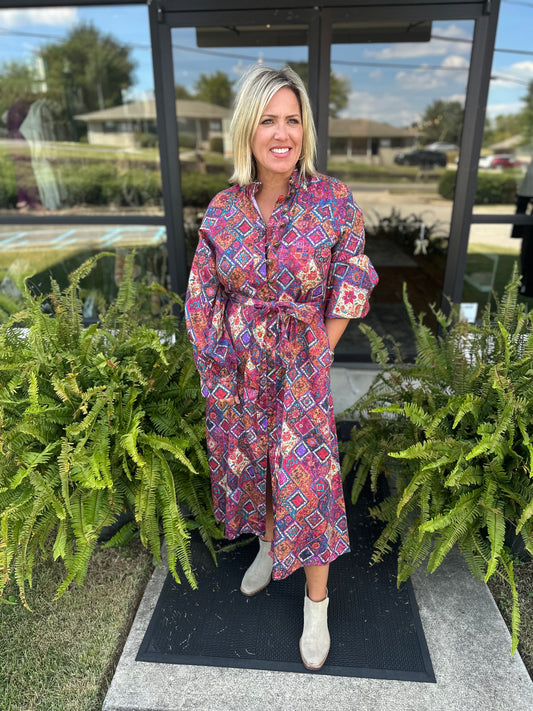 Patchwork Amora Dress