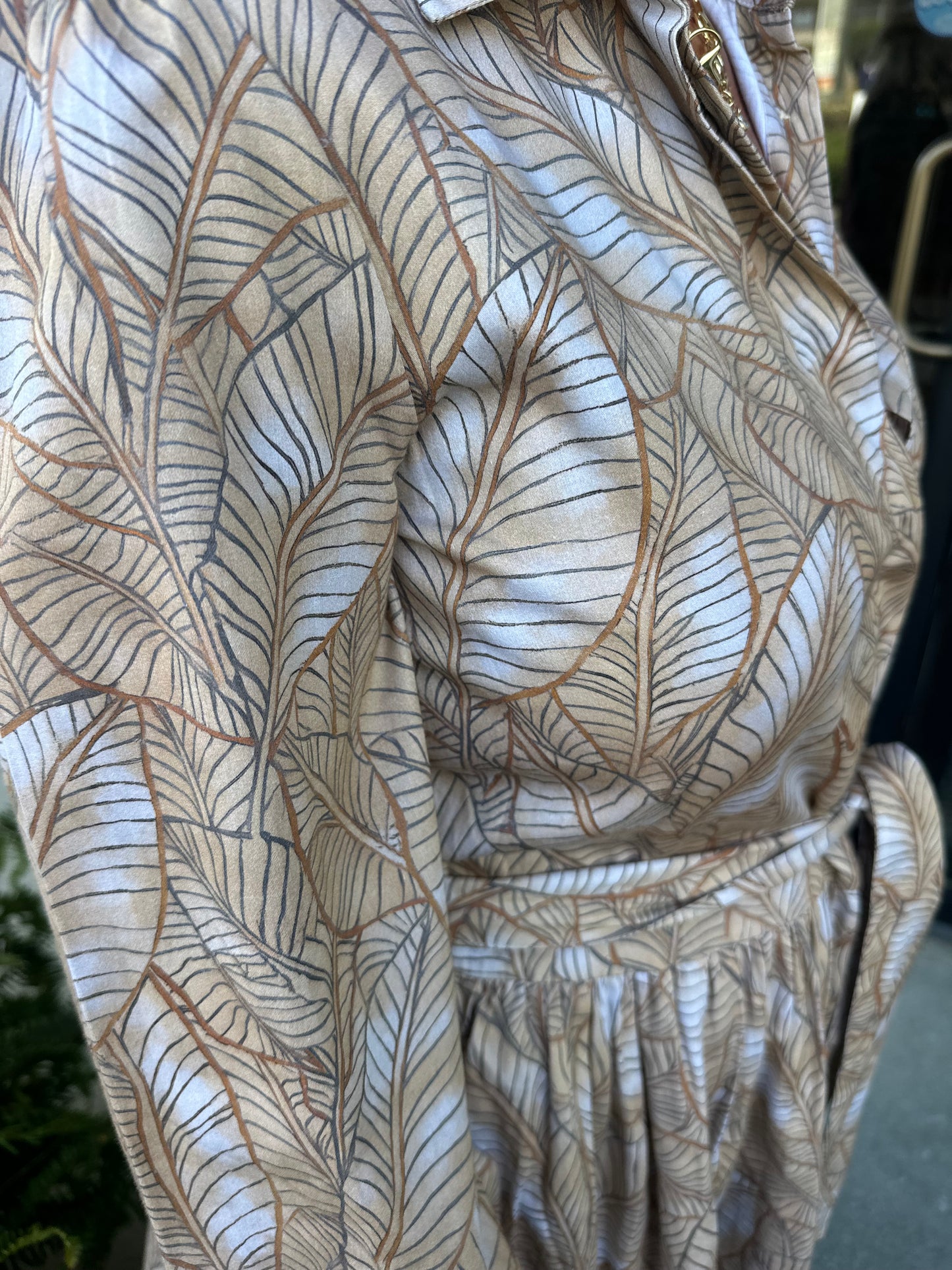Veronica Leaves Dress