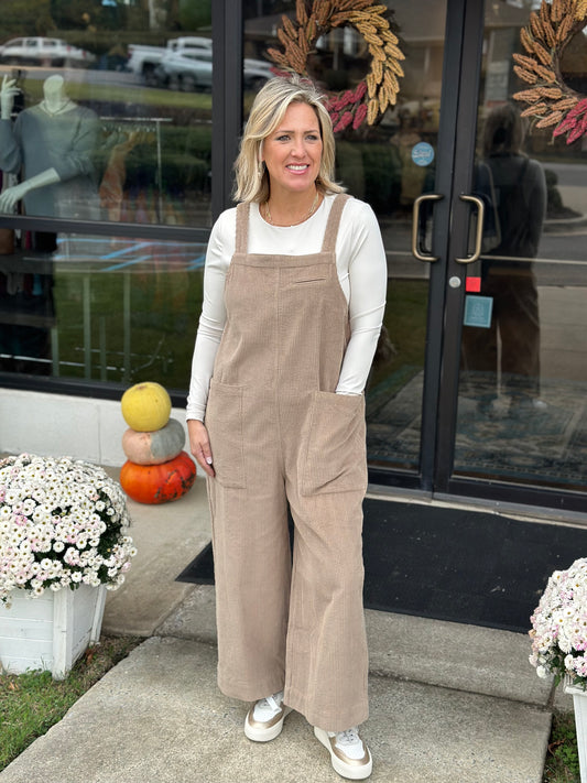 Corduroy Jumpsuit