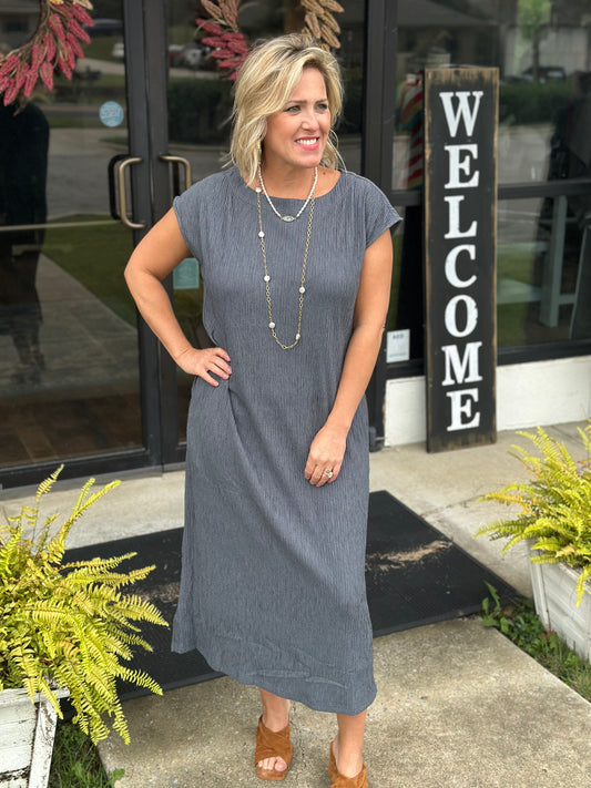 Texture Knit Dress