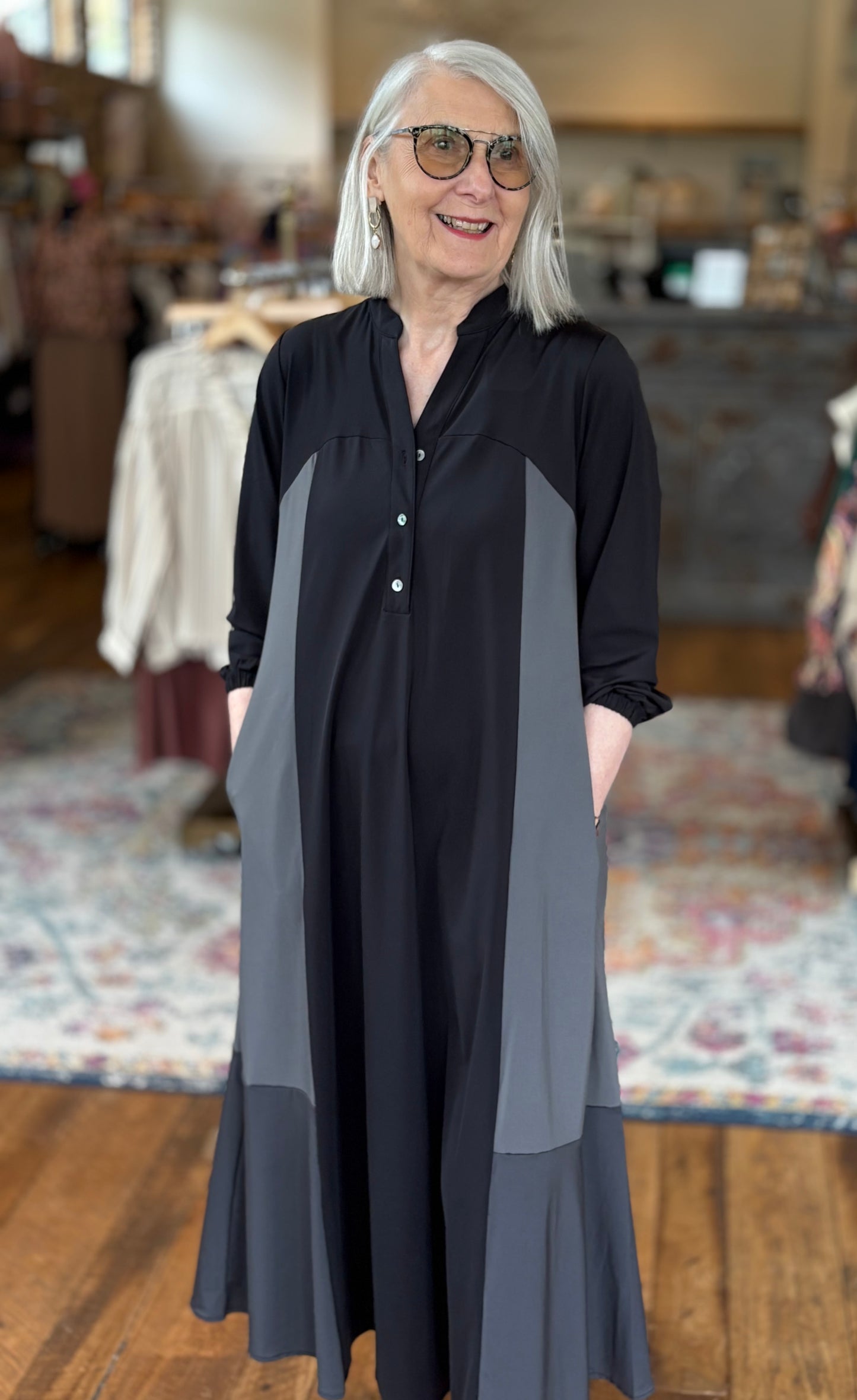 Long Panel Dress