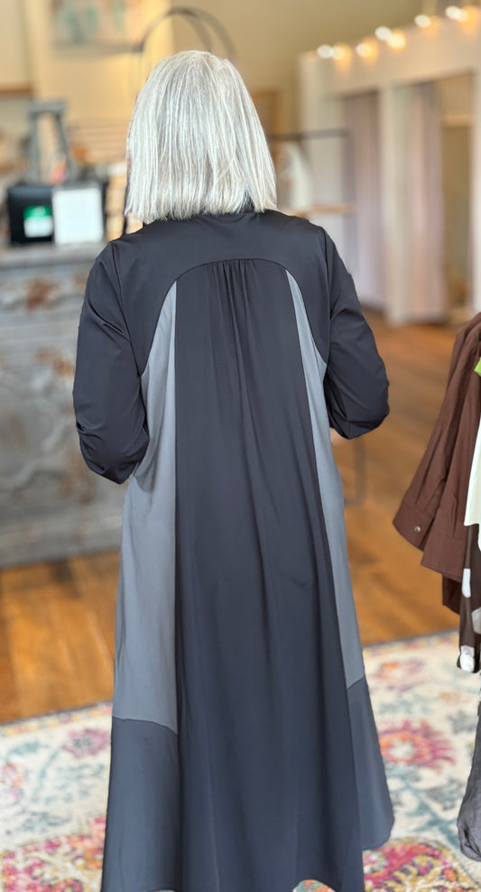Long Panel Dress