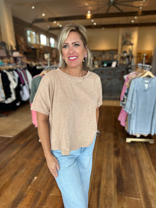 Oversize Knit Top
