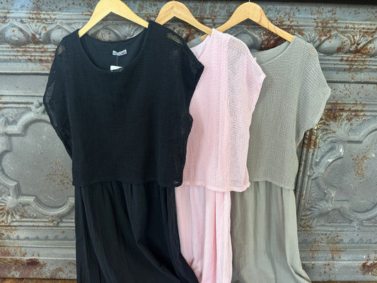 Getaway Dress Cotton 2pcs O/S