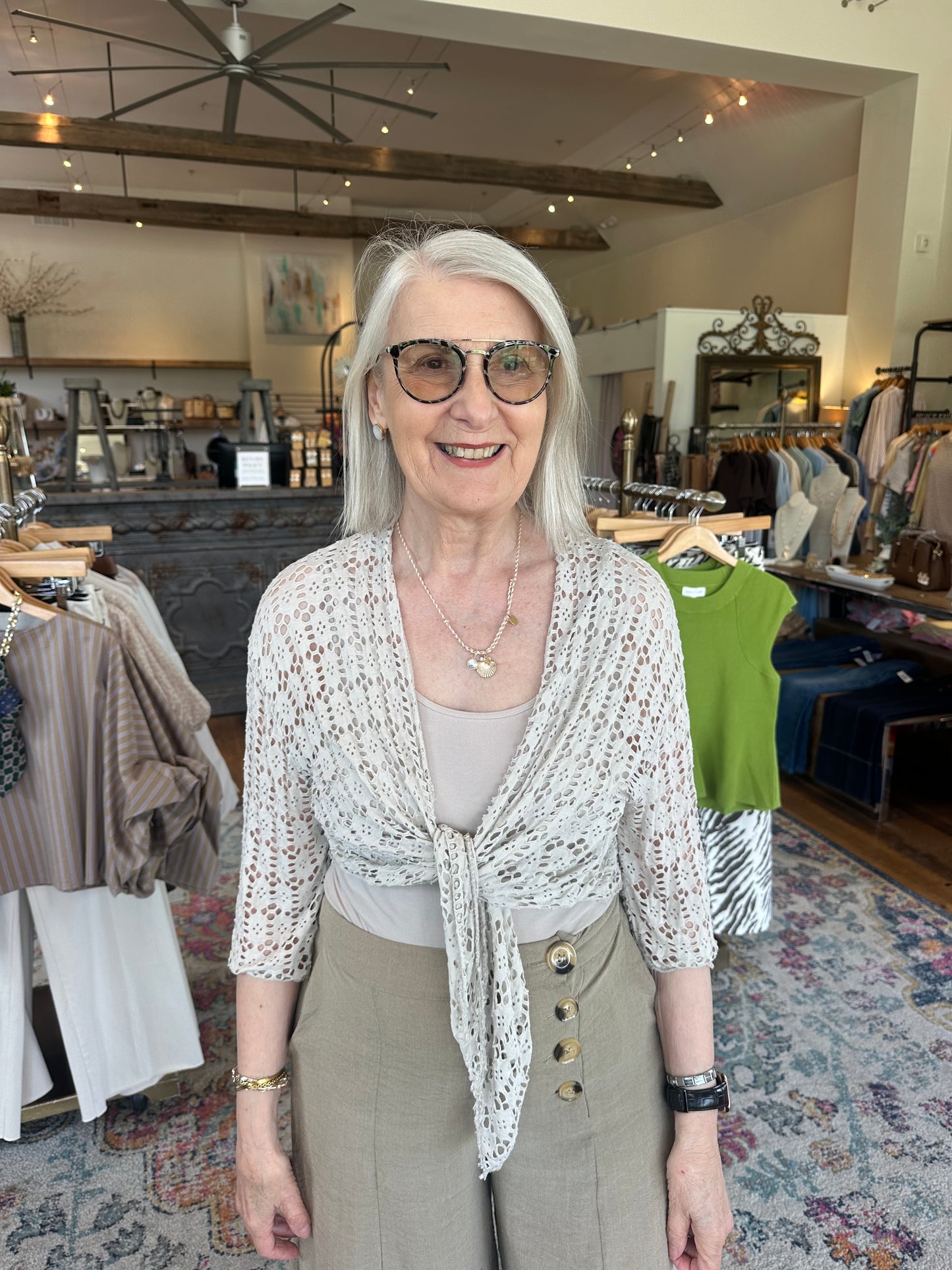 Open Weave Bolero
