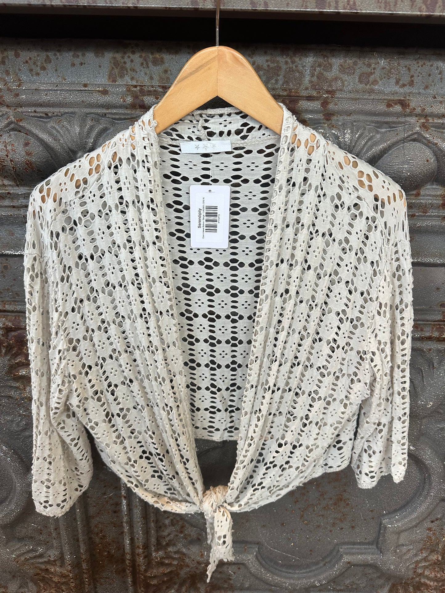 Open Weave Bolero