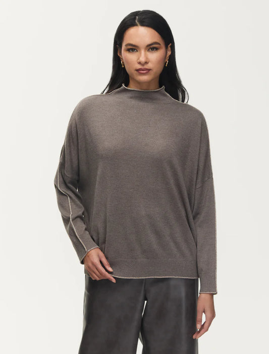 Fawn Mock Sweater