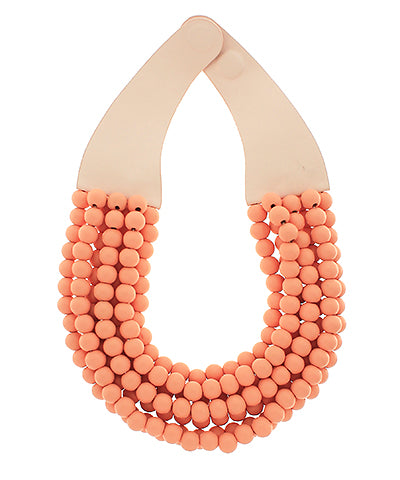 Wood Bead Necklace