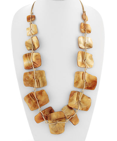 Rectangle Acrylic Necklace