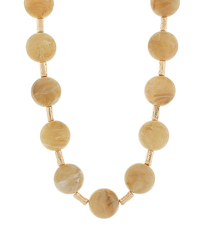 Marble Ball & Bar Neck