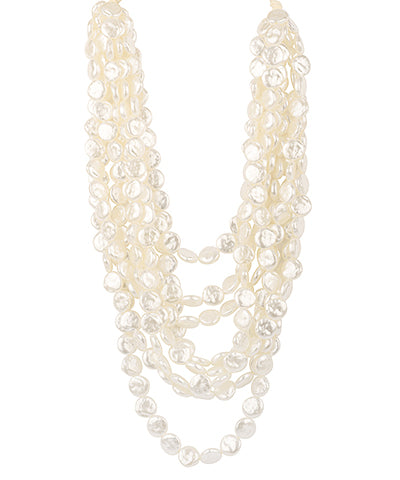 Coinpearl Layered Necklace