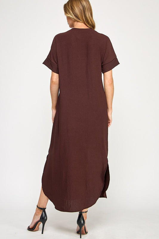 Fall Maxi Tee Dress