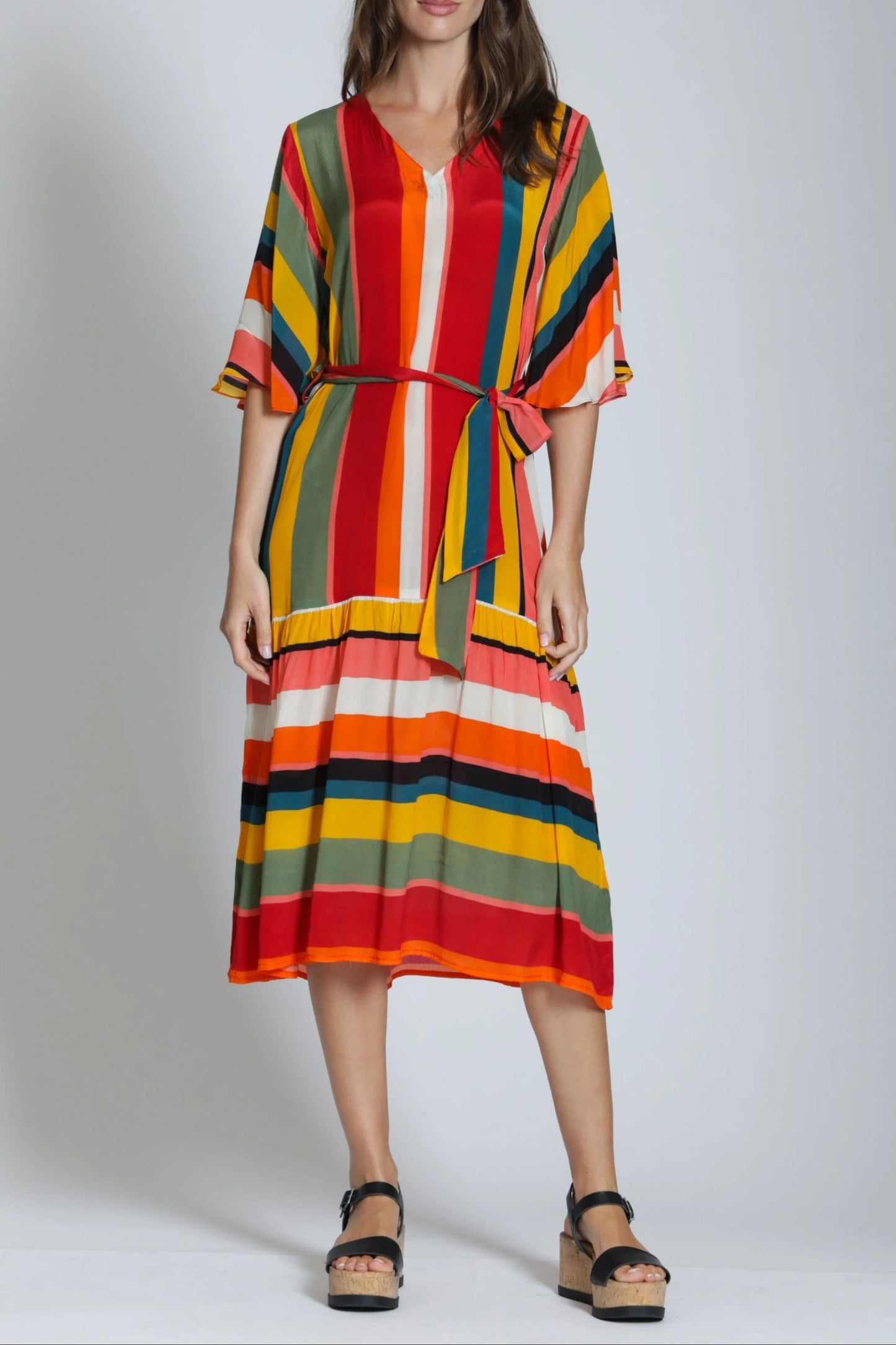 Striped Maxi Dress