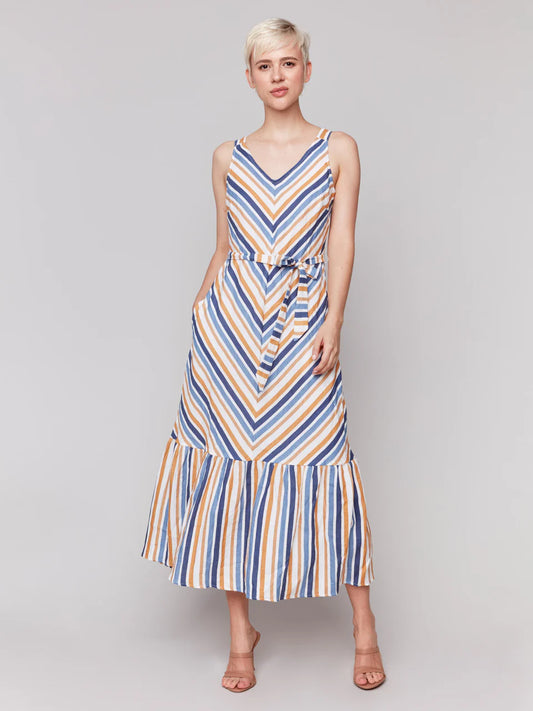 Stripe Maxi Dress