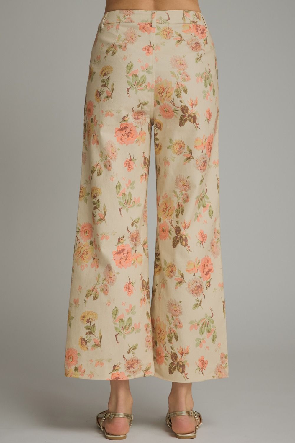 Floral Wide Leg Pant