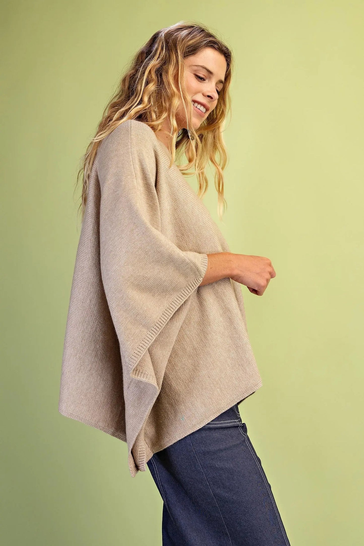 Poncho Style Sweater