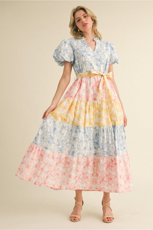Flower Colorful Maxi