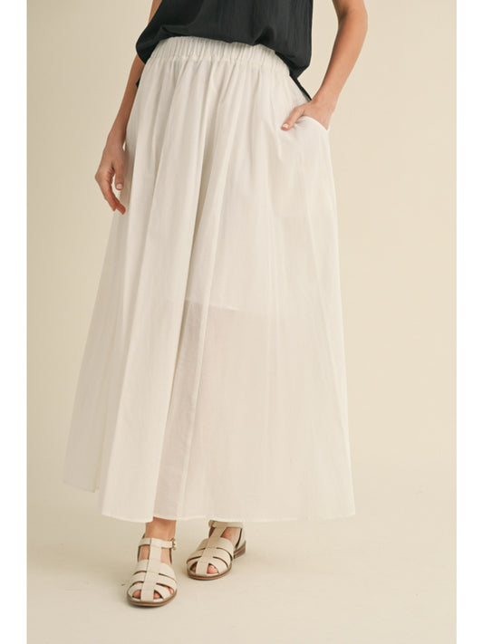 Sheer Cotton Skirt