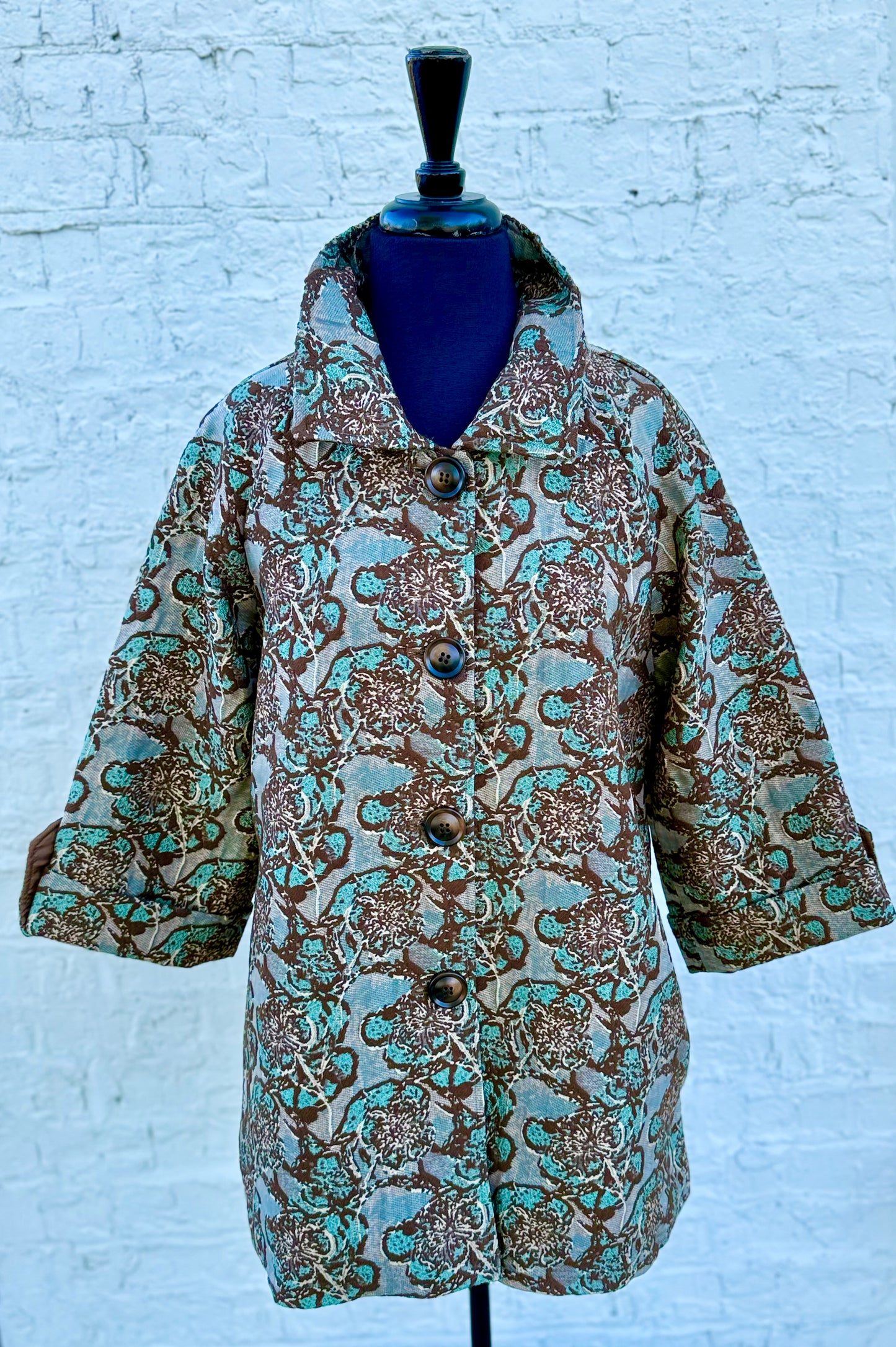 Embroirdered Brocade Jacket
