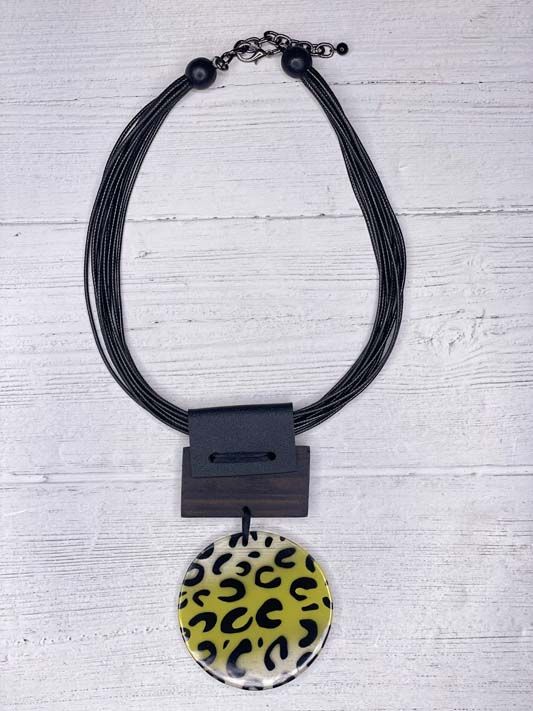 Animal Print Pendant