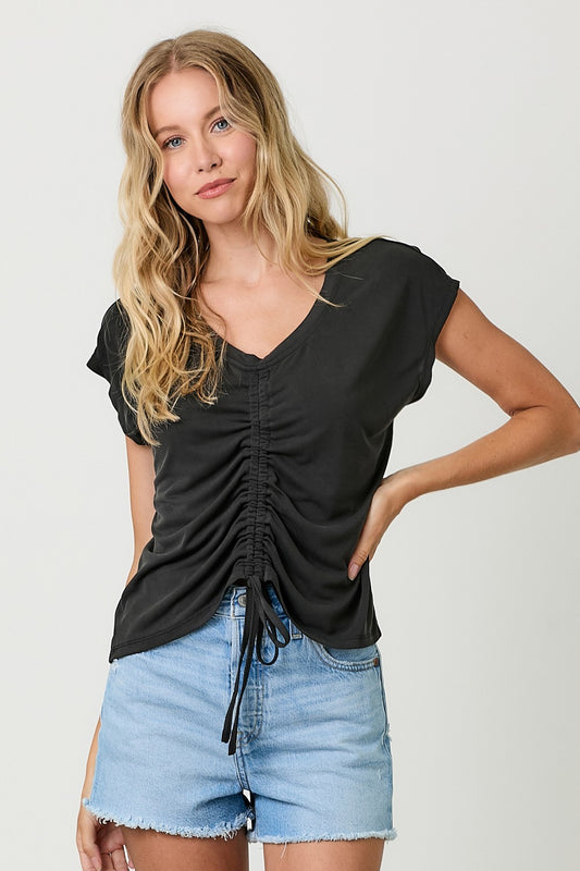 Modal Ruched Tee