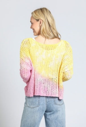 Bright Crochet Sweater