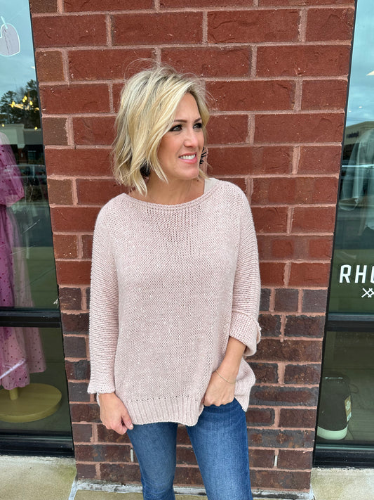 Spring Laired Sweater